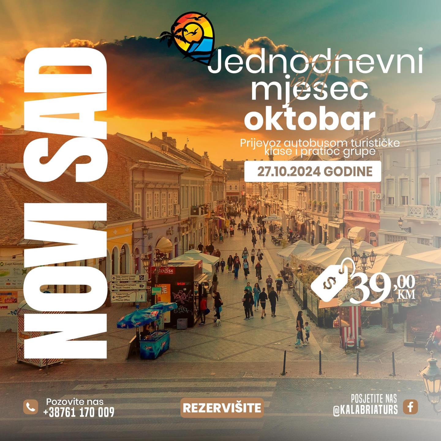 NOVI SAD – JEDNODNEVNI IZLET